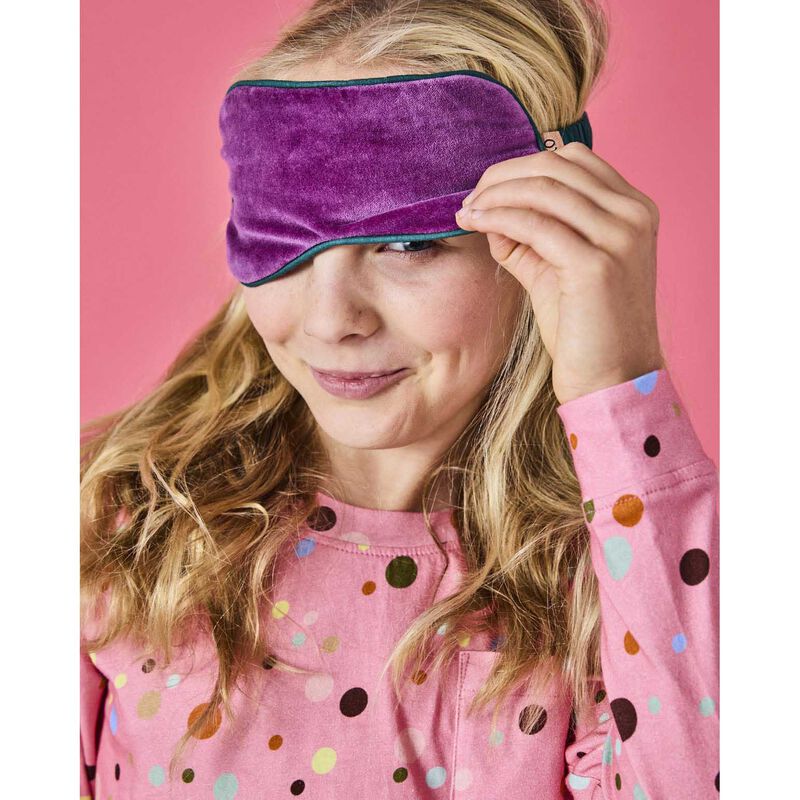 Kip&Co Wild Grape Velvet Eye Mask image number 3